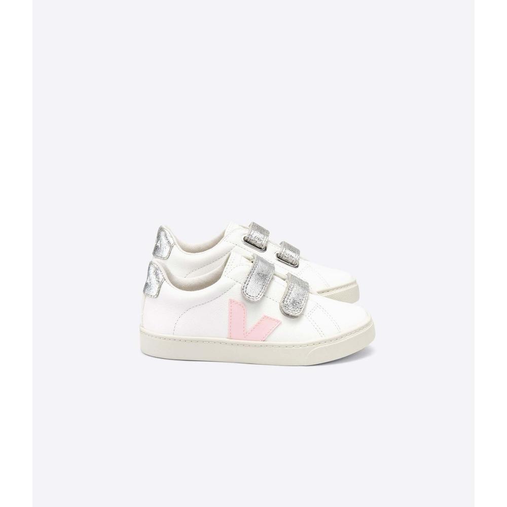 Veja ESPLAR CHROMEFREE Tenisky Detske White/Silver | SK 827KOR